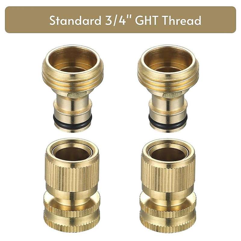 Garden Hose Quick Connect - Connect Garden Hose Fittings, Water Hose