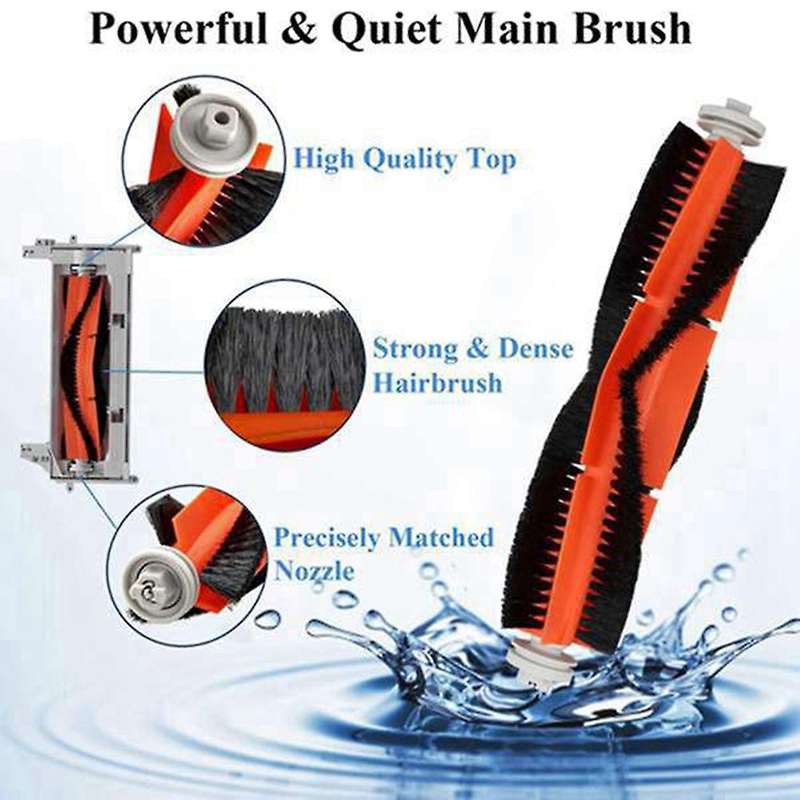 Main Side Brush Filter Rags for Mijia 1c Sweeping Mopping Robot
