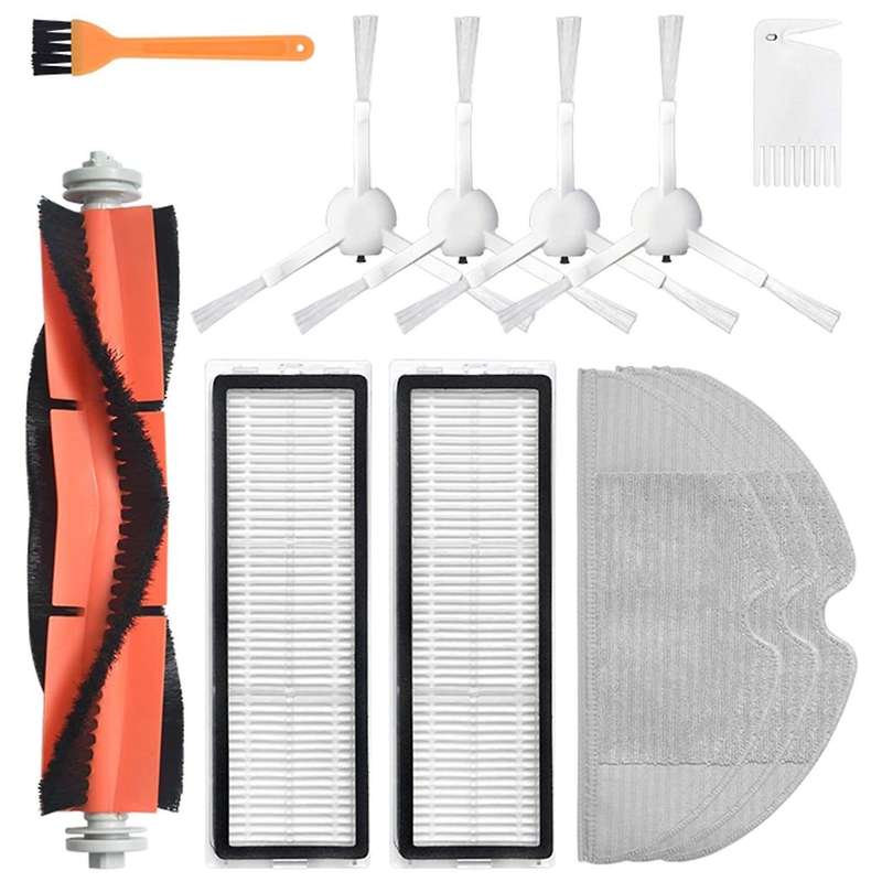 Main Side Brush Filter Rags for Mijia 1c Sweeping Mopping Robot