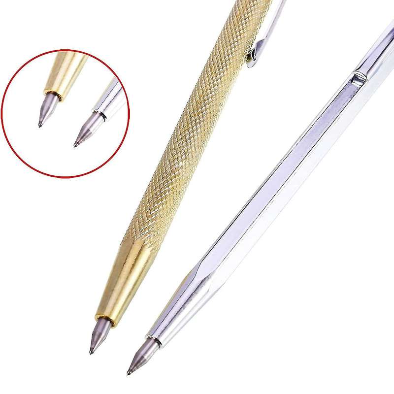8pcs Tip Scriber Etching Engraving Pen Glass Scribe Tool Etching