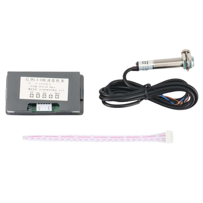Digital Display Speedometer Tachometer with Hall Sensor Dc Tachometer