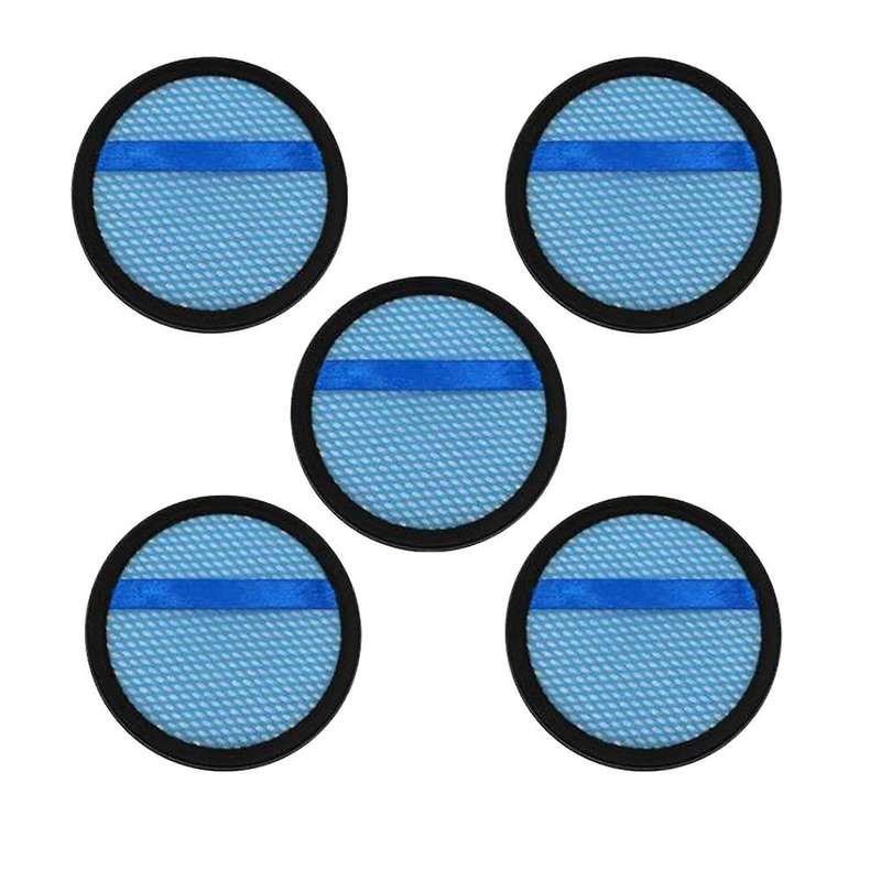 5 Pcs for Philips Motor Pre-filter Washable Hepa Filter Fc6409 6408