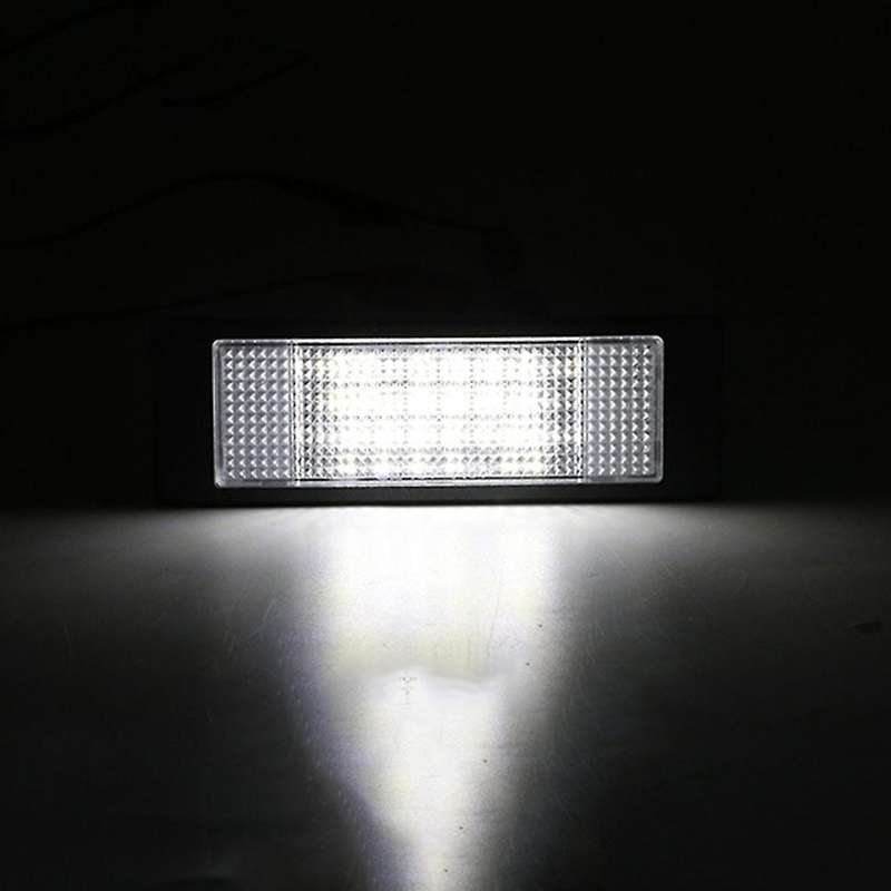 2pcs/lot Car Led License Number Plate Light for -bmw E81 E87 E63 E64