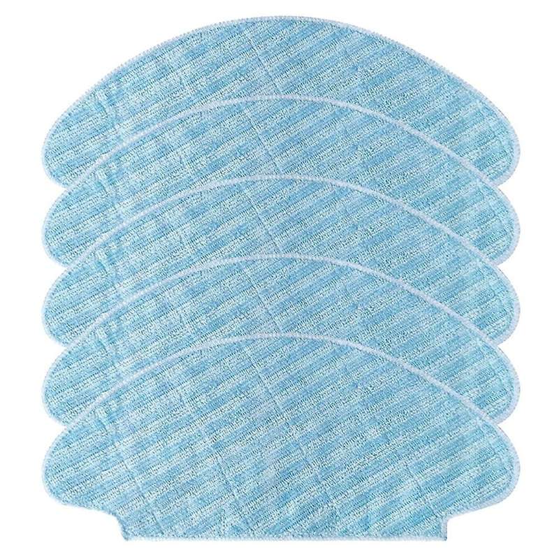 5pcs Mop Cloth for Tefal Rg6875 Lsweep X3 Robot Vacuum Cleaner Parts