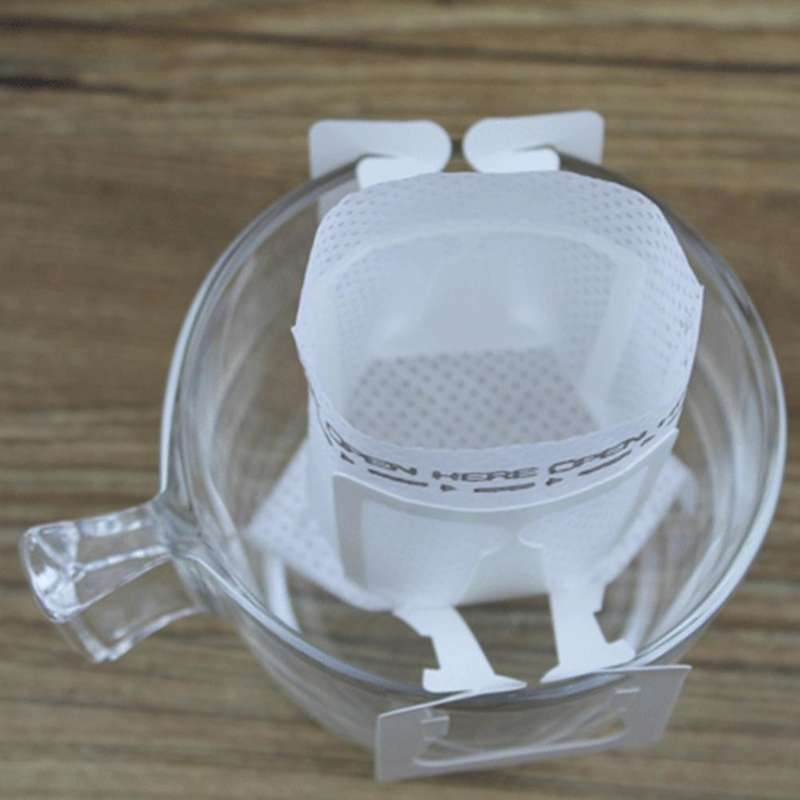100pcs Disposable Coffee Filter Bags Drip Hanging Ear Style Paper
