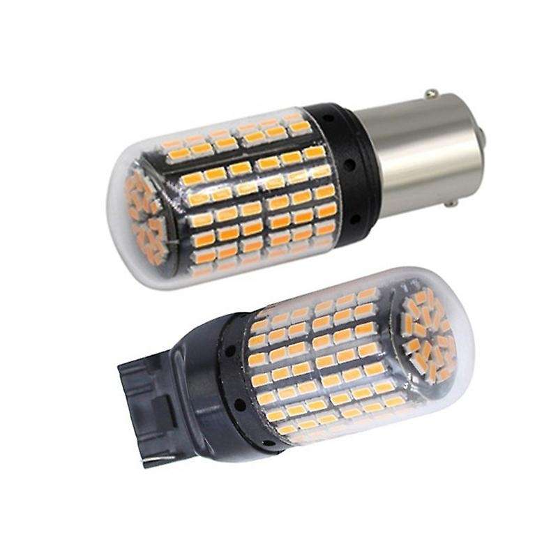 2pcs Super Bright No Flash Car Led Signal Light Led Backup Bulbs