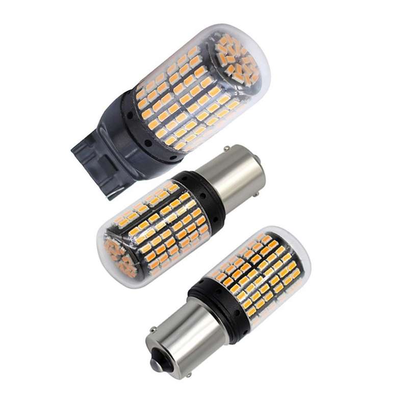 2pcs Super Bright No Flash Car Led Signal Light Led Backup Bulbs