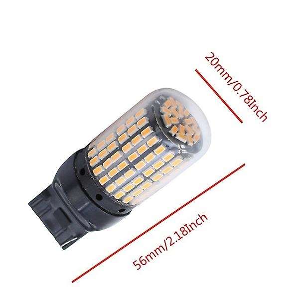 2pcs Super Bright No Flash Car Led Signal Light Led Backup Bulbs