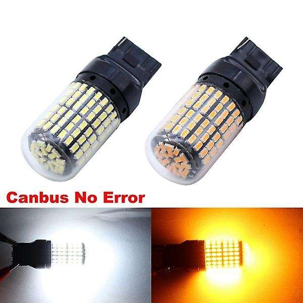 2pcs Super Bright No Flash Car Led Signal Light Led Backup Bulbs