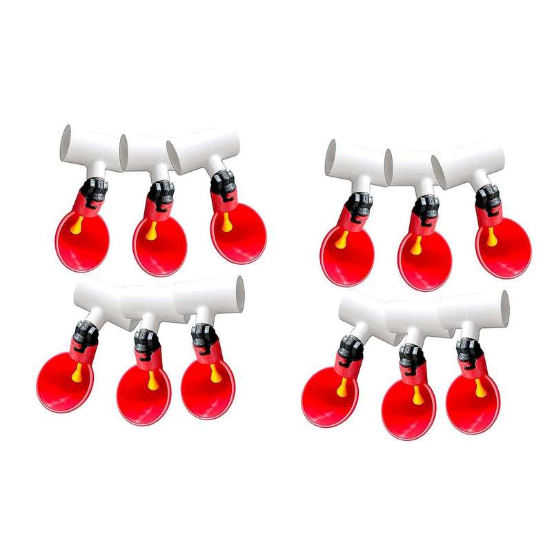 Chicken Waterer Cups, Chicken Waterer for Chicken Ducks Quail 6pcs