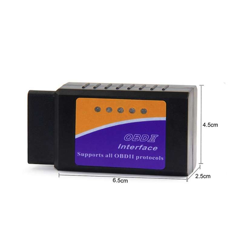 Elm327 Bluetooth V1.5 Obd2 Car Scanner Obdii Auto Diagnostic Tool