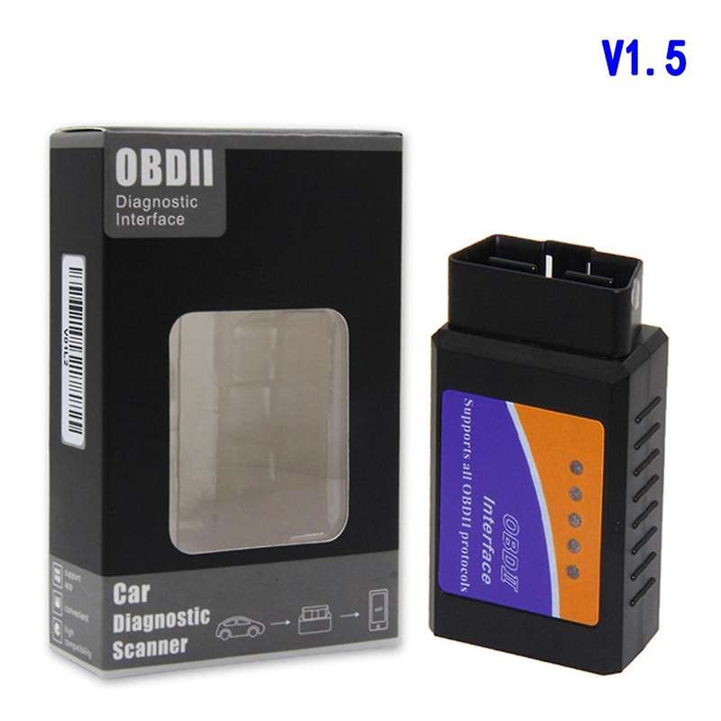 Elm327 Bluetooth V1.5 Obd2 Car Scanner Obdii Auto Diagnostic Tool