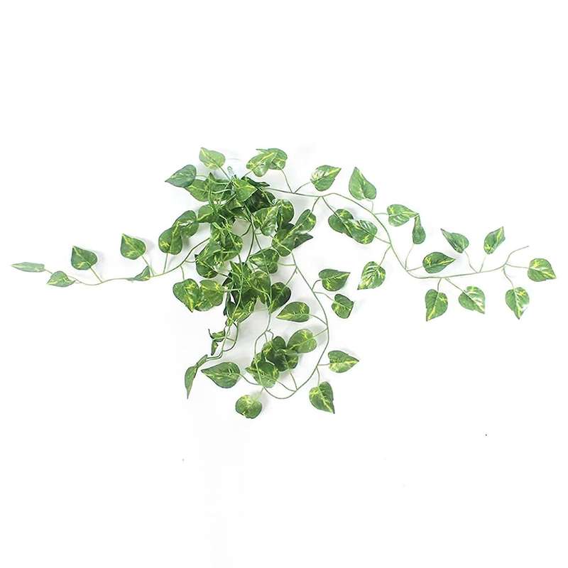 Reptile Simulation Plant Leaves 2 Pieces and 1 Leaf Licking Terrarium
