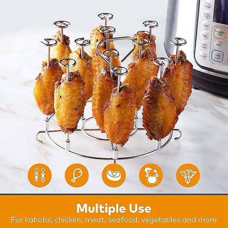 Grills Dehydration Racks,skewer Stand Suitable for Ninja Foodi 8