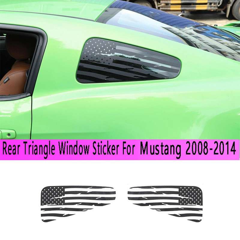 Window Decal Rear Window Distressed Flag Sticker