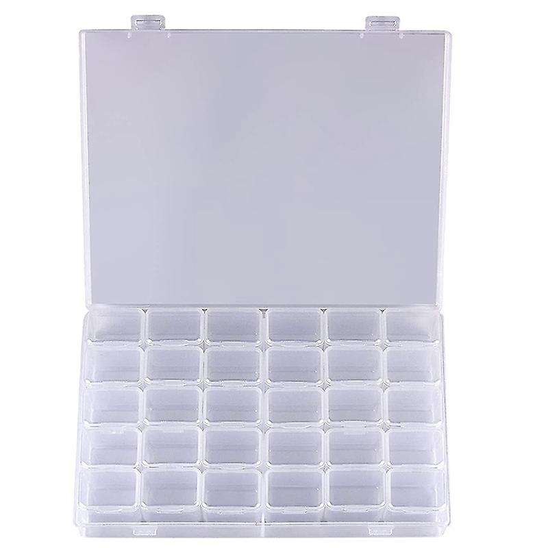 30 Grids Large Diamond Painting Storage, Plastic Organizer,box Only