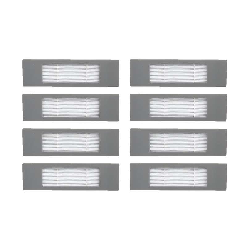 8pcs Replacement Vacuum Cleaner Robot Dust Hepa Filter for Ecovacs