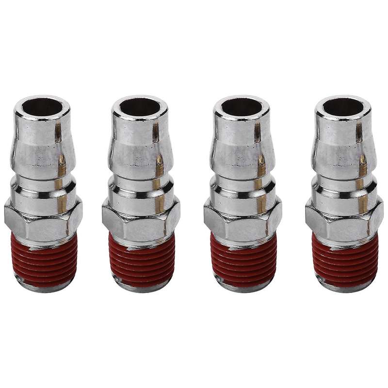 10pcs 1/4 Inch Bsp Air Line Hose Compressor Fitting Connector