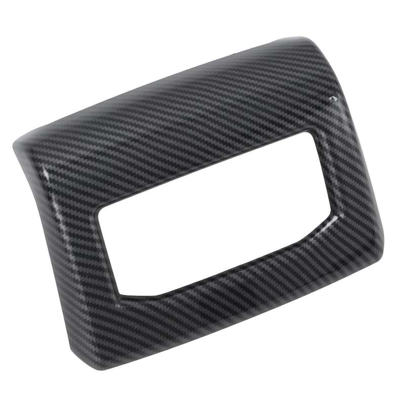 Carbon Fiber Armrest Box Air Outlet Panel Cover Trim for Id4x 2022