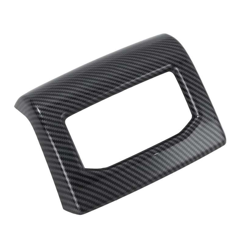 Carbon Fiber Armrest Box Air Outlet Panel Cover Trim for Id4x 2022
