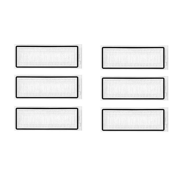 6pcs for 360 Sweeping Robot X95 X90 Filter Washable Filter Elements