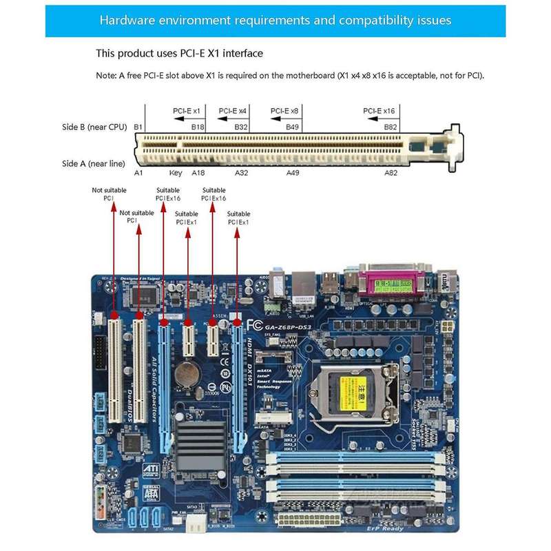 Pcie to Serial Ports Rs232 Interface Pci-e Pci Express Card Adapter