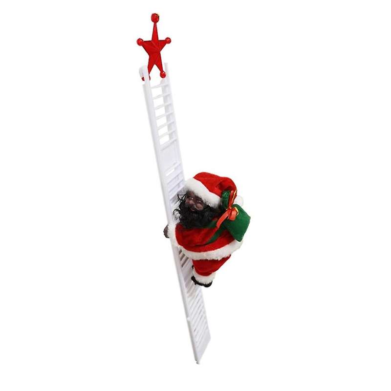 Christmas Climbing Santa Claus Electric Climb Ladder Christmas Tree C