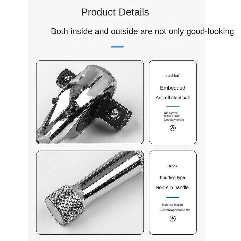 1/4inch 3/8inch Torque Wrench Spanner Rod Screwdriver Bit Tool