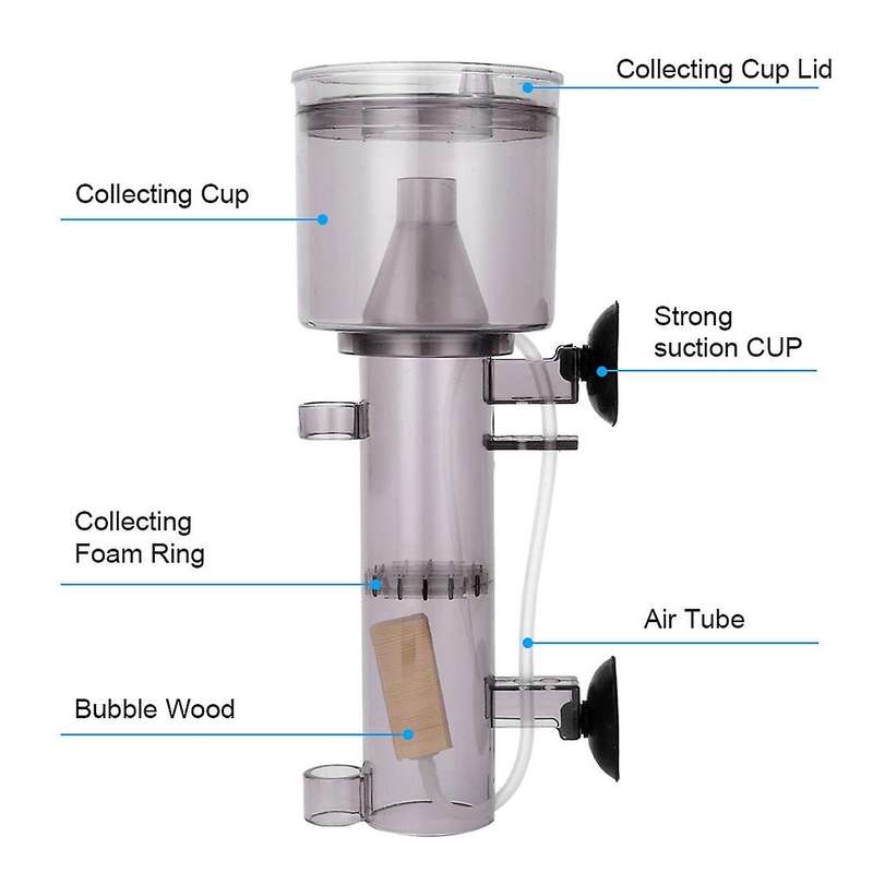 Fish Tank Protein Skimmer Aquarium Filter for Small Coral Aquariums
