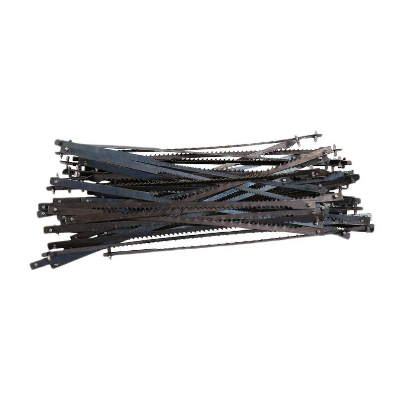 48pcs 4 Inch 105mm Pinned Scroll Saw Blades Wood for Dremel Moto Saw