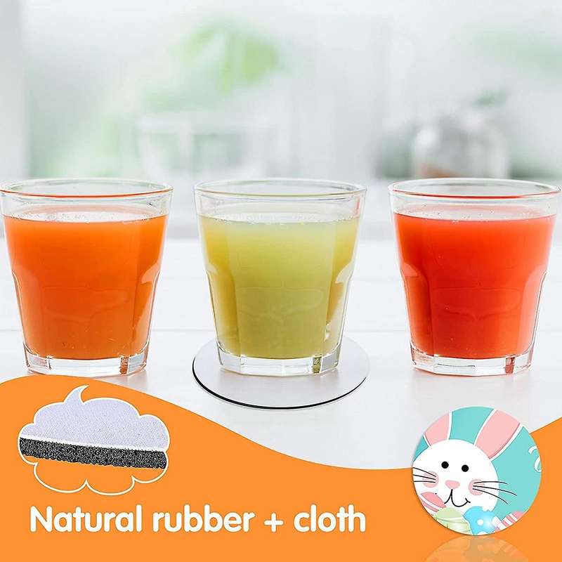30 Pcs Sublimation Blank Coasters,for Thermal Sublimation Diy Crafts