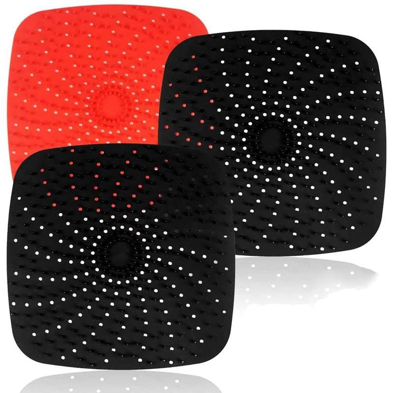 8inch Air Fryer Liners with Raised Silicone,air Fryer Accessories,3pc