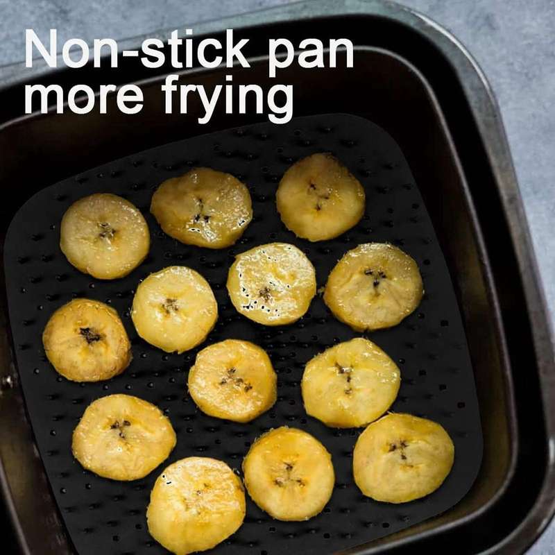 8inch Air Fryer Liners with Raised Silicone,air Fryer Accessories,3pc