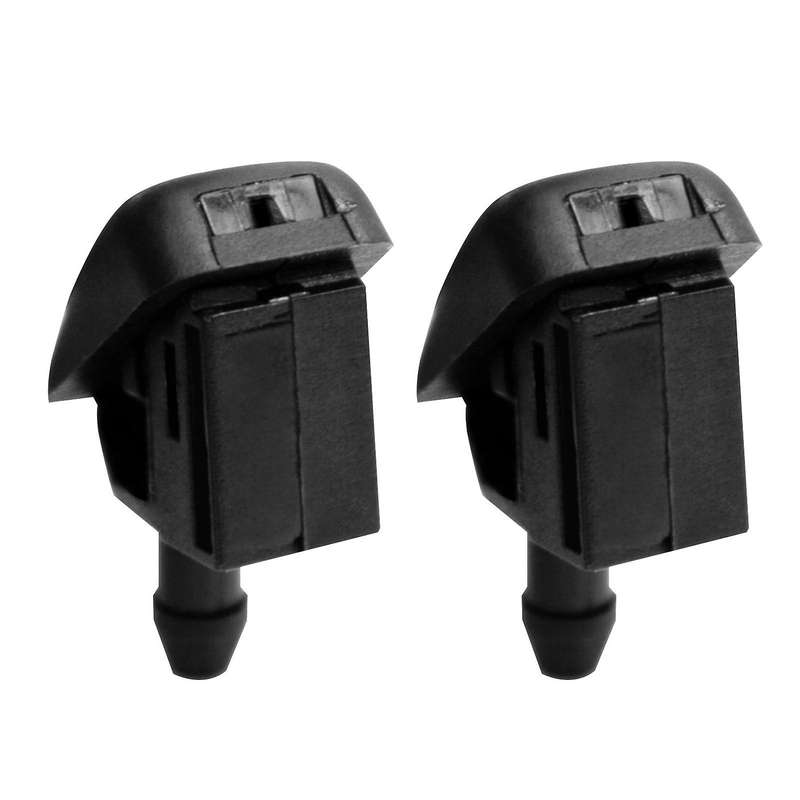 2x Front Windscreen Jets Spray Washer Nozzle for Skoda Fabia 6y 5j