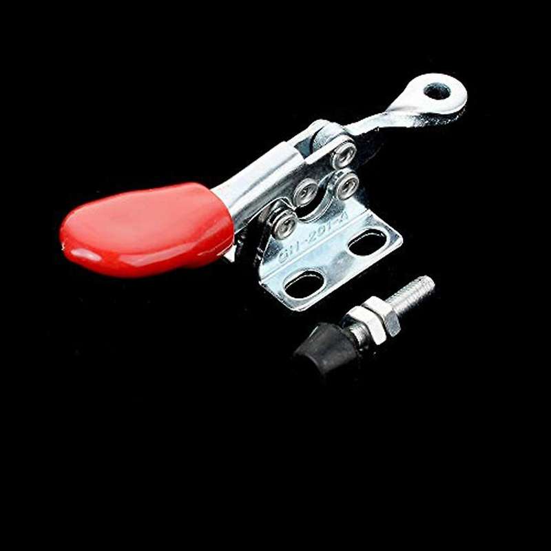10 Pcs Toggle Clamp Gh-201a 27kg Quick Release Tool Horizontal Clamps