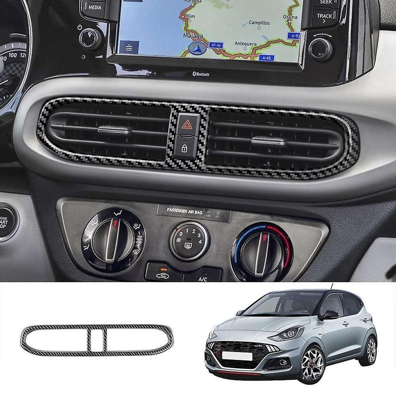 Interior Dashboard Center Console Air Vent Outlet Frame Cover Trim