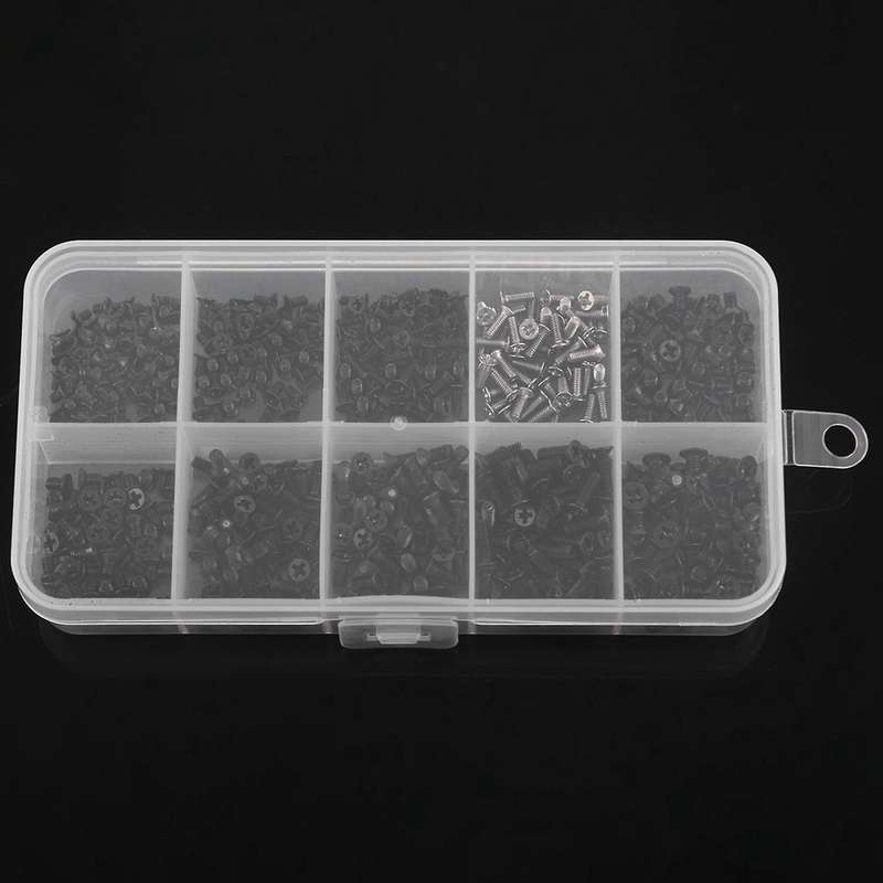 1000pcs Laptop Notebook Computer Screw Kit Set for Ibm Hp Dell Lenovo
