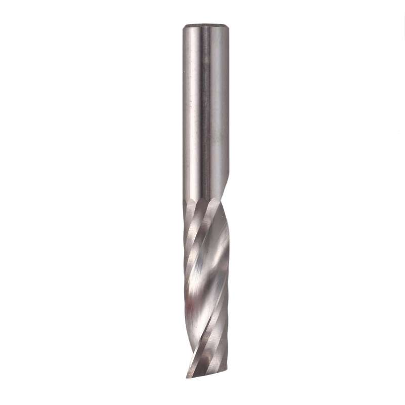 5pcs 6mm 1/4 Inch Carbide Cnc Bits Single Flute End Mill Tools 22mm