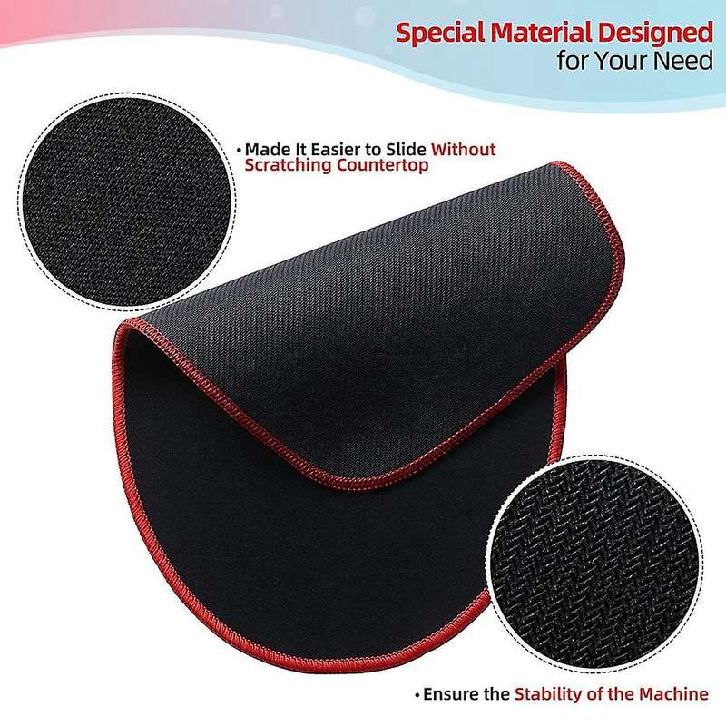 2 Pack Mixer Slider Mat for Kitchenaid 4.5-5 Qt Bowl Lift Stand Mixer