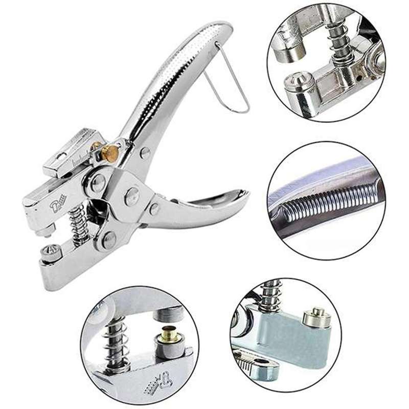 Pliers + 100 Hollow Rivets. 5mm Hole Installation Tool. Labor-saving