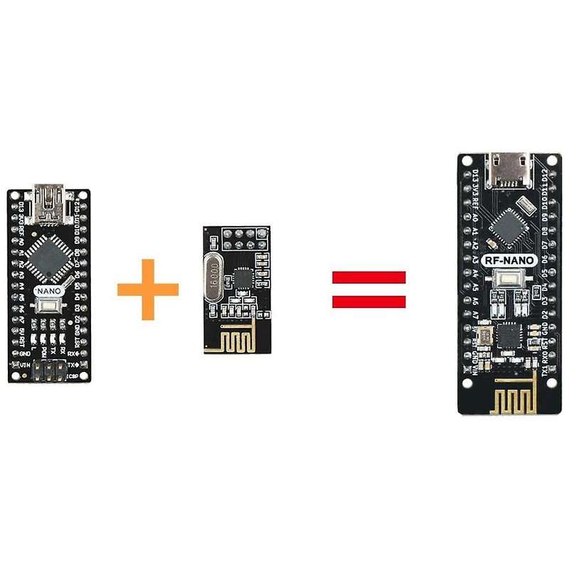 For Arduino Nano V3.0 Mirco-usb Upgrade Board Nrf24l01 Ble Wireless
