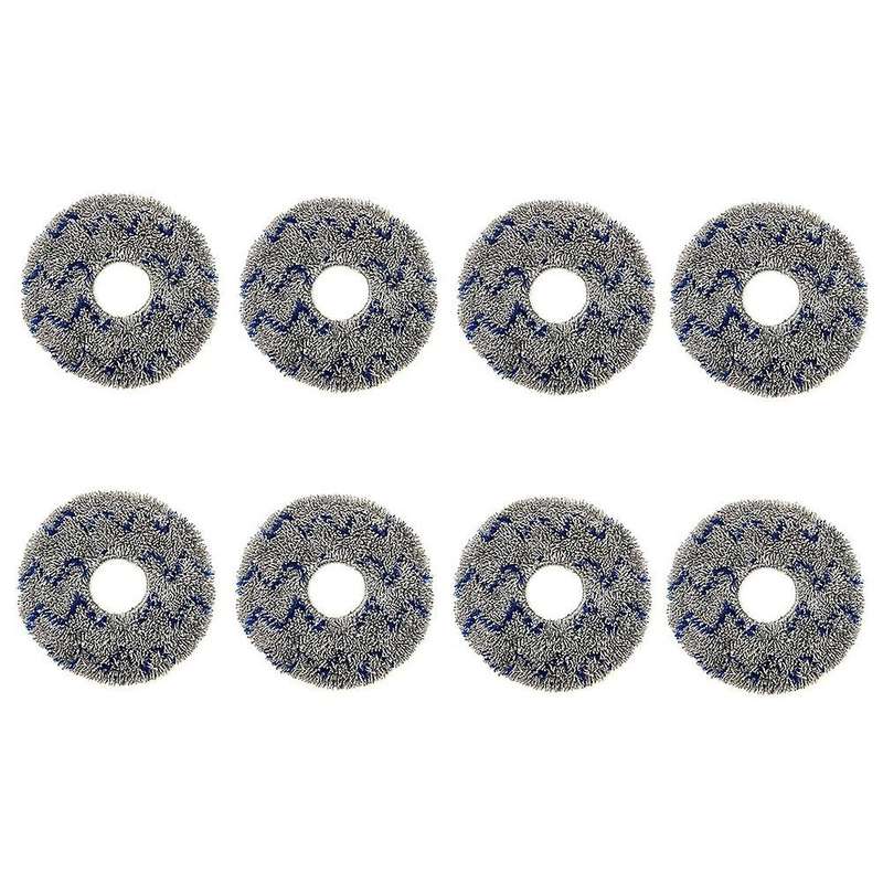 8pcs Replacement Parts Mop Cloth Pads for Ecovacs T10 Turbo Robotic