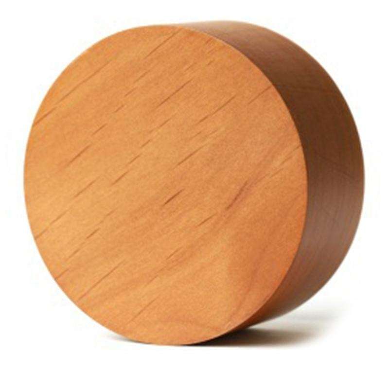Clockwork Rotation Round Base Musical Boxes Wooden Music Box
