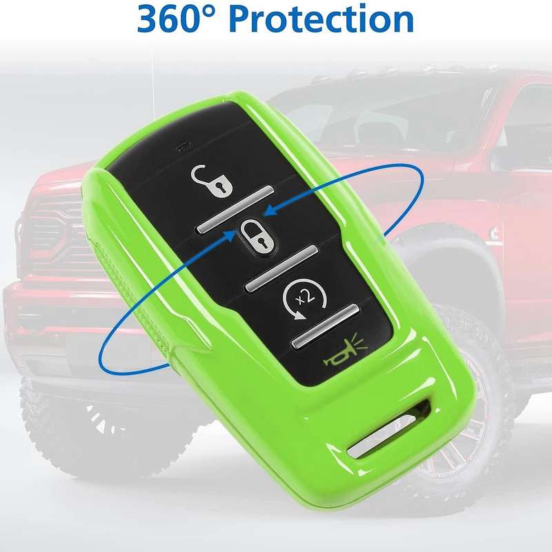 Key Fob Shell Cover Protector Shell for Dodge Ram 1500 2500 3500