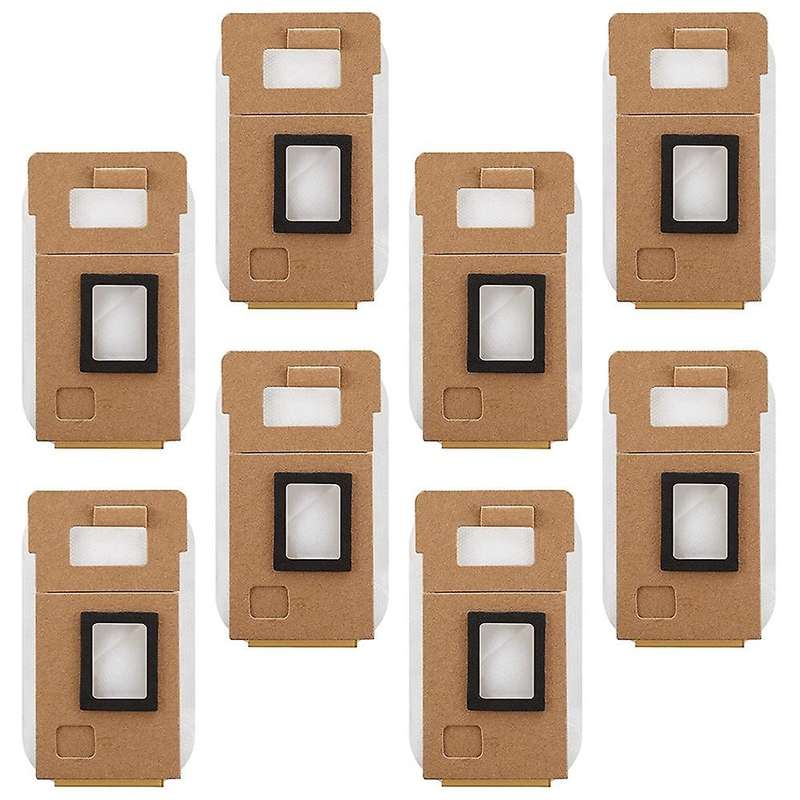 Dust Bag for Roborock S7 S7+ Vacuum Cleaner Auto-empty Dock -8pcs