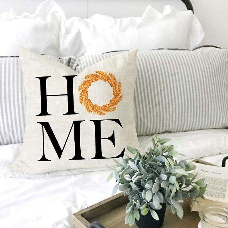 Fall Pillow Covers Farmhouse Throw Pillows for Fall Harvest Decor