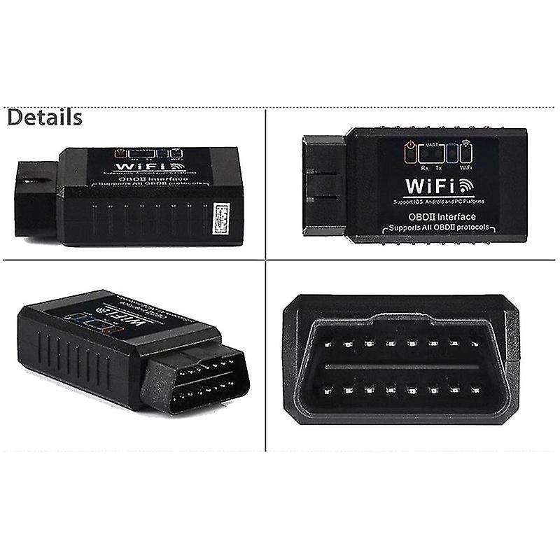 C07c V1.5 Detector Wifi Elm327 Supports for Android Apple Dual System