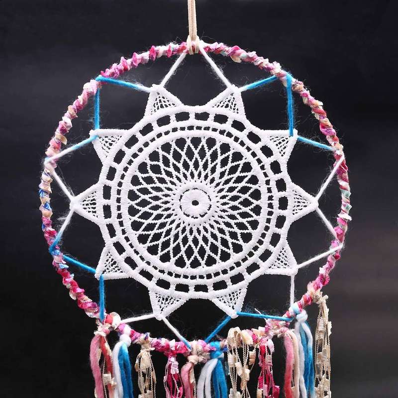 2pcs Dream Catcher Wall Hanging Handmade Bohemian Wall Decor for Room