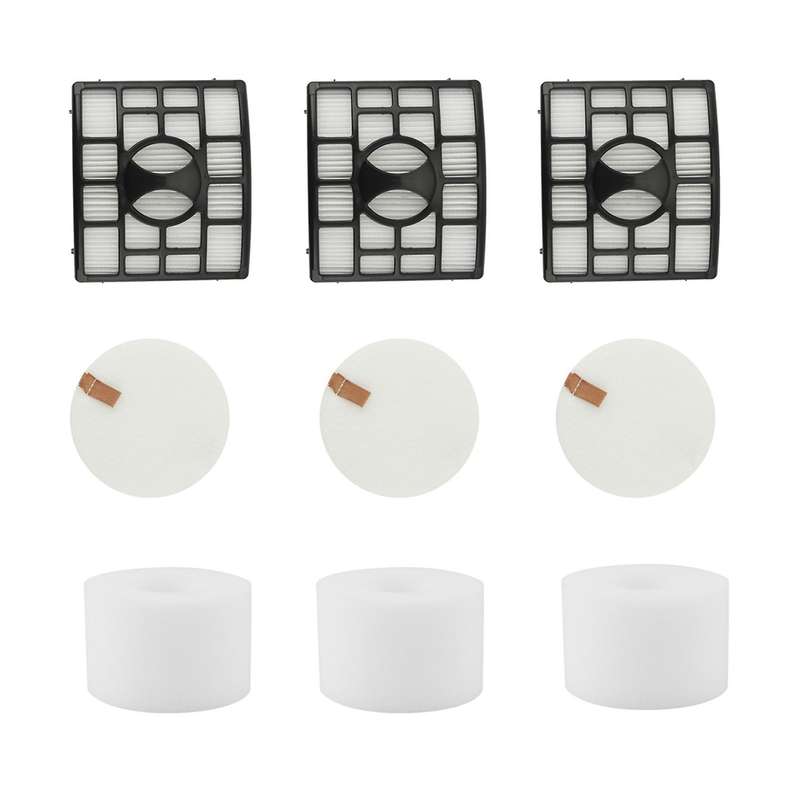 Hepa & Foam Filters for Shark Nv650 Nv650w Nv651 Nv652 Nv750w Nv751