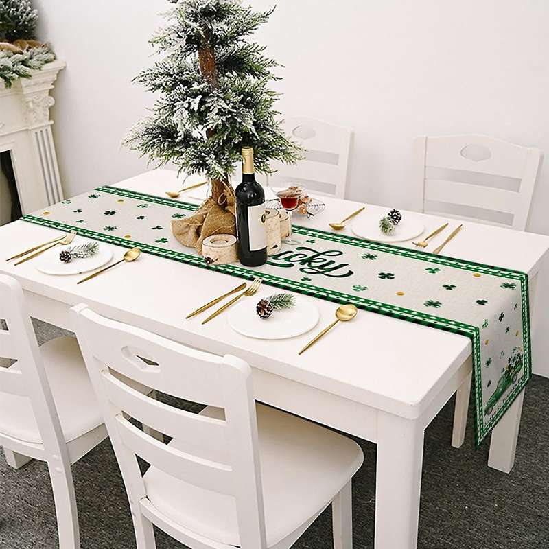 Table Runner, for Indoor Outdoor Home Table Decoration (13x90in)